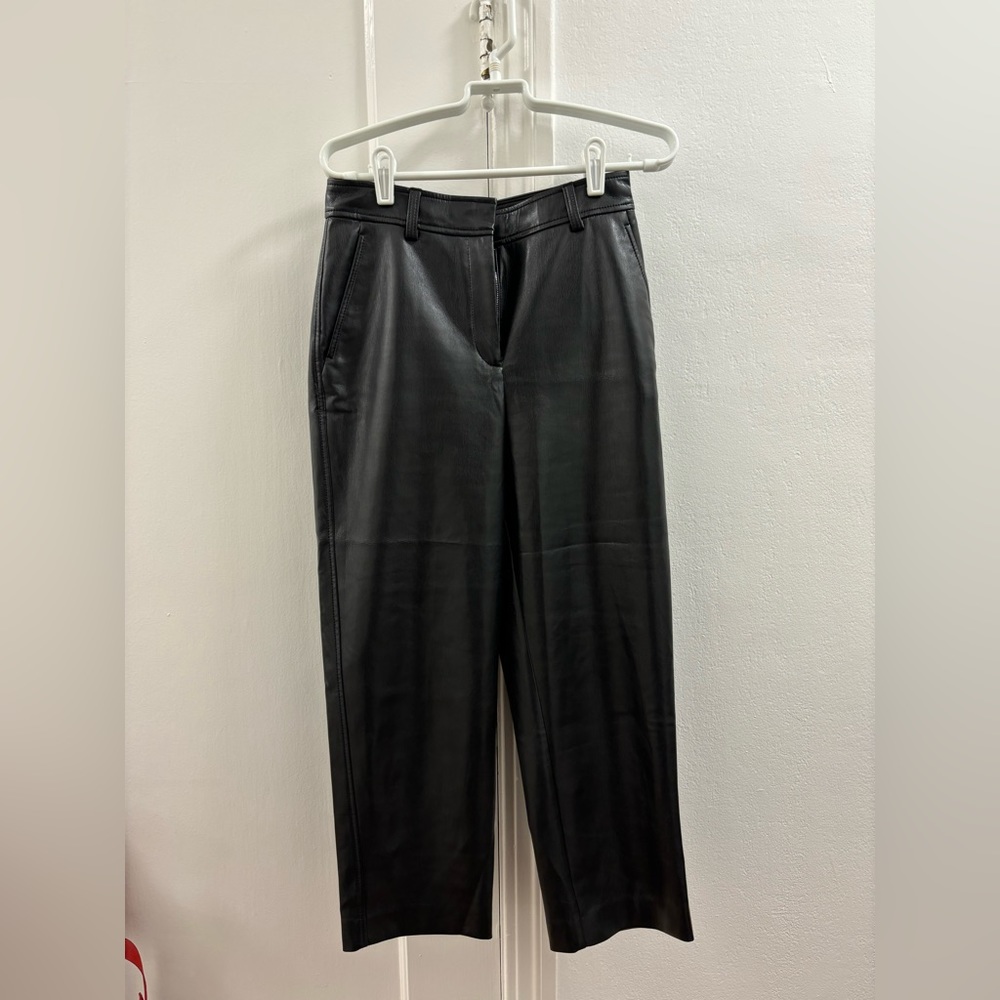 Aritzia Babaton faux leather pants